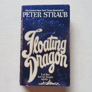 Floating Dragon by Peter Straub 1984 Vintage Horror Paperback Novel